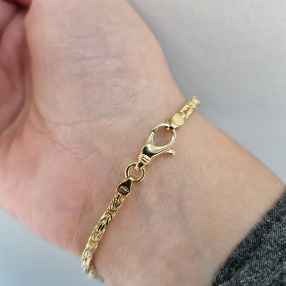 Armband Kejsarlänk i 18k guld