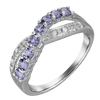 Ring med Tanzanite & diamanter