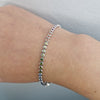 Tennisarmband rainbow silver